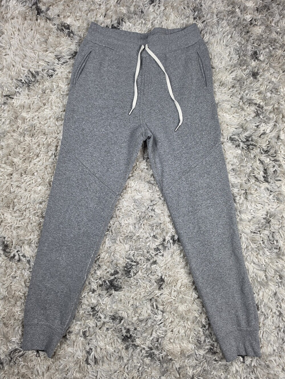 John Elliott Escobar Gray Sweatpants Mens Size 2 Medium Designer Tapered Jogger